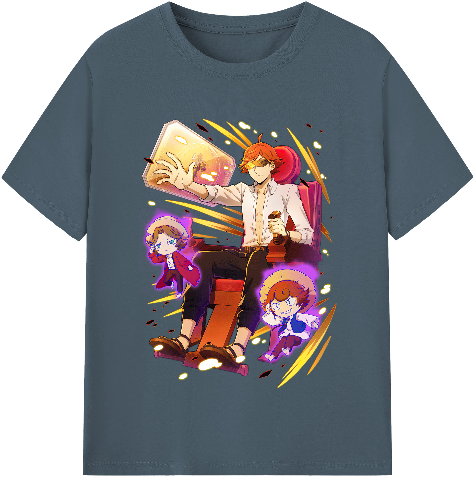（画像用） 文豪ストレイドッグス Bungo Stray Dogs 綿100％半袖Tシャツ（フロントプリント）